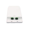 2 port type B fiber outlet box-side view