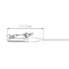 E2000-UPC-connector-size