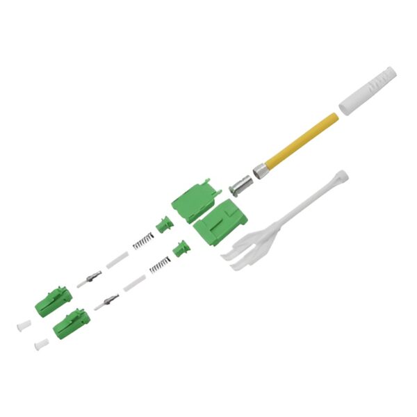 LC uniboot Connector With Switch Polarity Expanded view