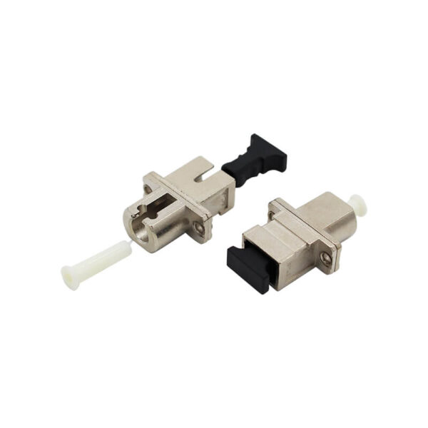 sc to lc hybrid fiber adapter expanded view-2