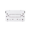 2 port type c fiber outlet box-back view