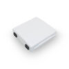 86 b 2 port fiber outlet box-front view