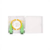 86 b 2 port fiber outlet box-front open view
