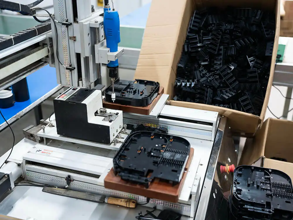 fiber splice closure inner auto assembly
