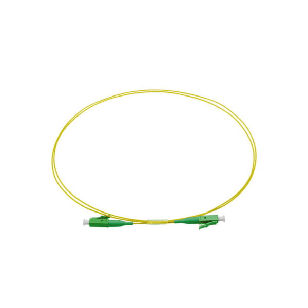 lc to lc apc fiber patch cable front view