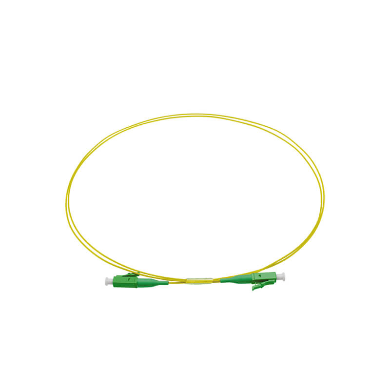 lc to lc apc fiber patch cable front view