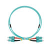 om3 sc to sc patch cable front view