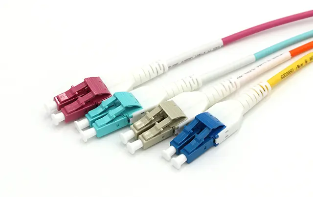 LC uniboot connectors