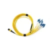 MPO to 12 LC simplex breakout patch cable