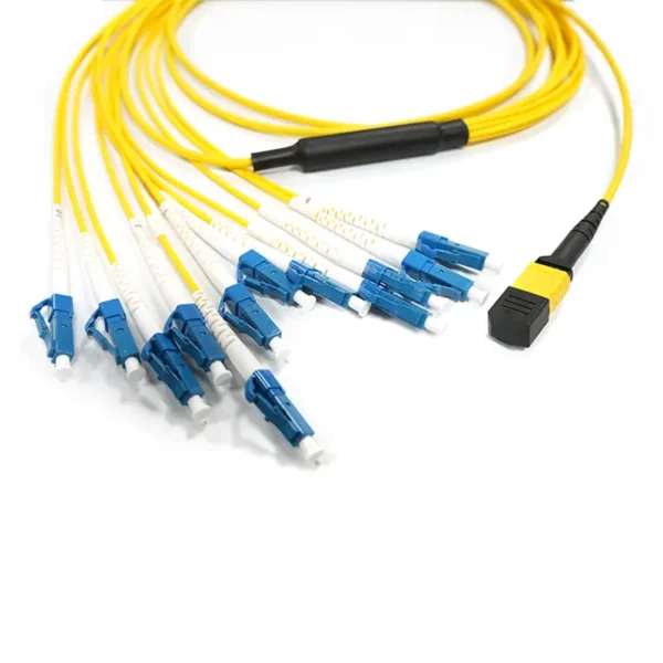 MPO to 12 LC simplex breakout patch cable-3