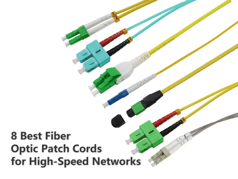 8 Best Fiber Optic Patch Cords for network