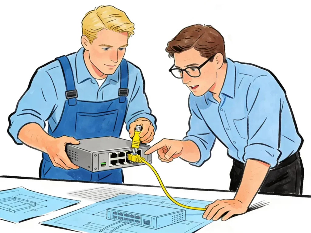 Les composants à fibre optique sont fabriqués à grande échelle