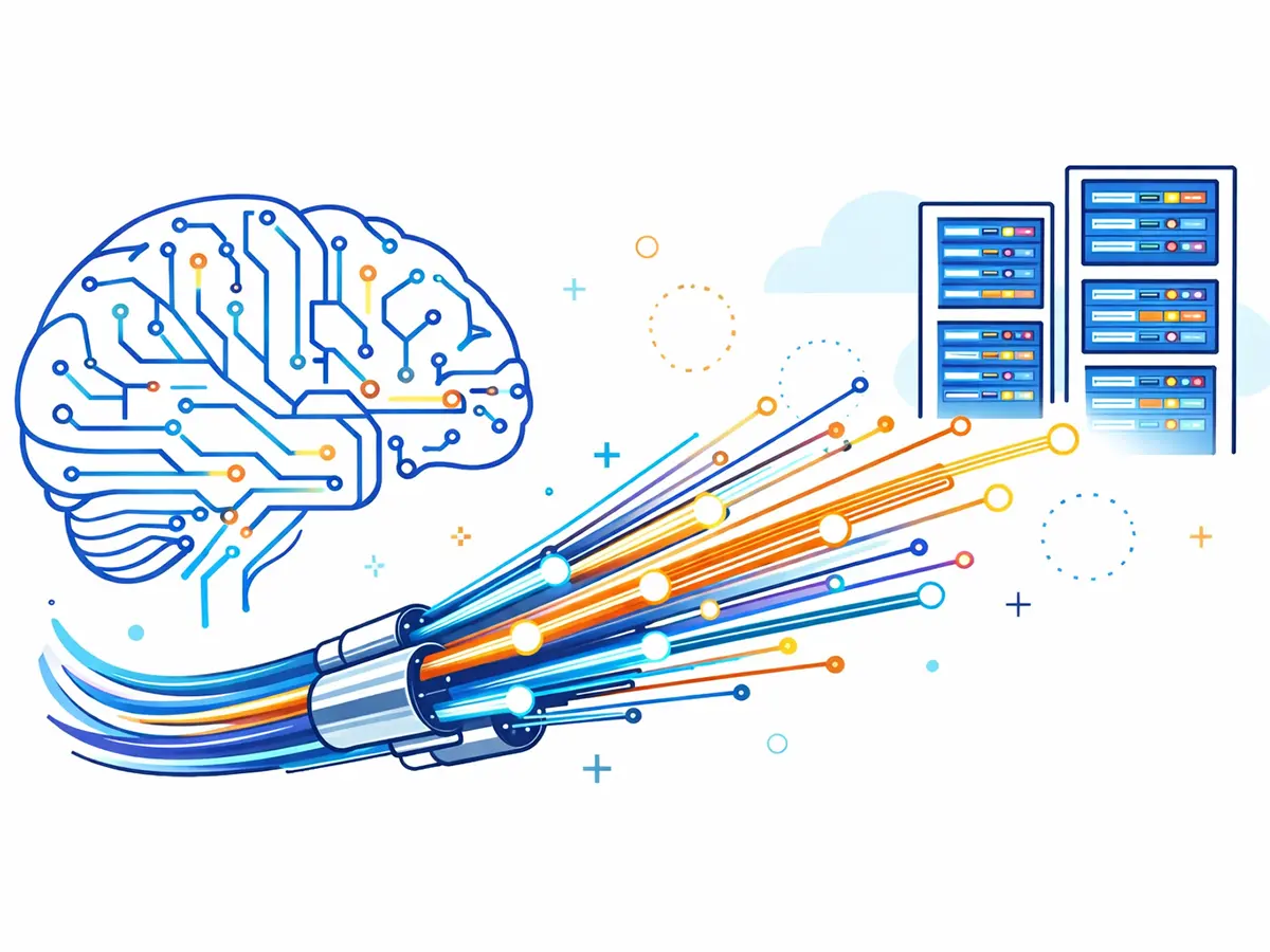 The Role of Fiber Optics in AI Infrastructure
