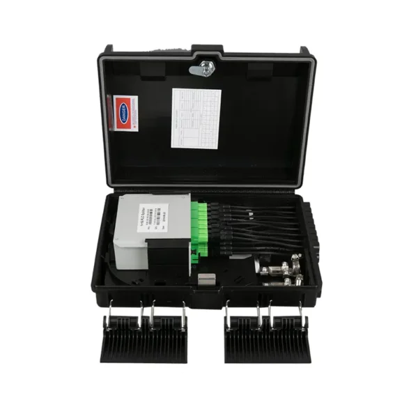 16 cores fiber distribution box a01-side view