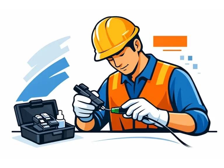 Embedded nad Non embeded fiber fast connector article