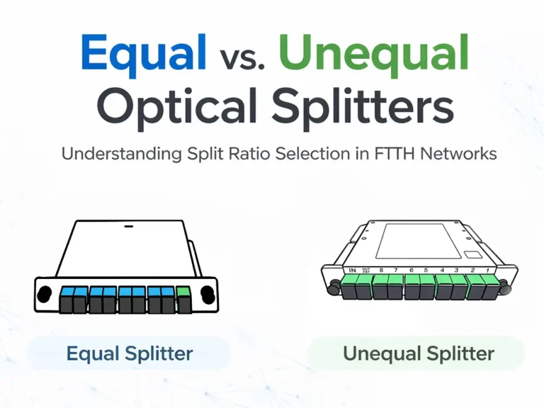 Equal vs. Uneuqal optical splitter