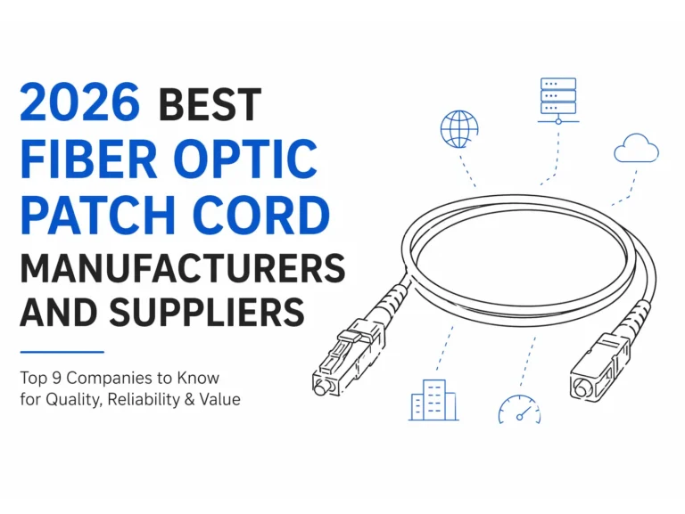 best fiber optic patch code suppliers