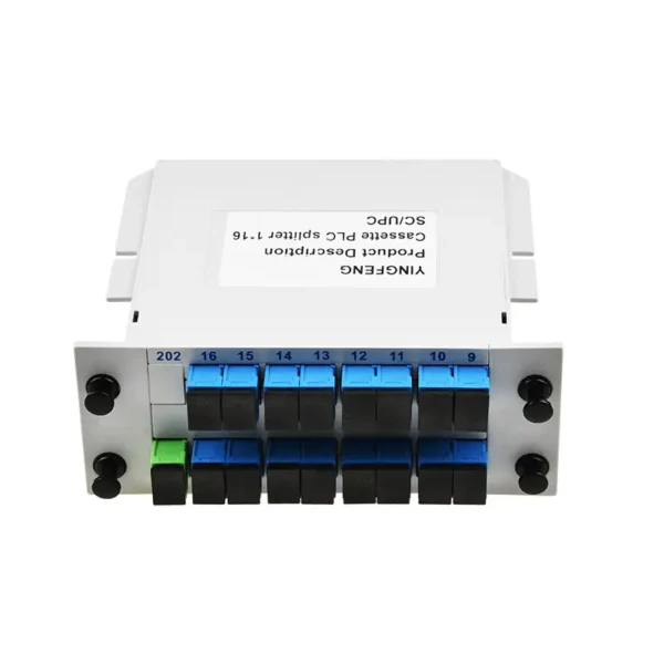 1x16 box plc fiber splitter