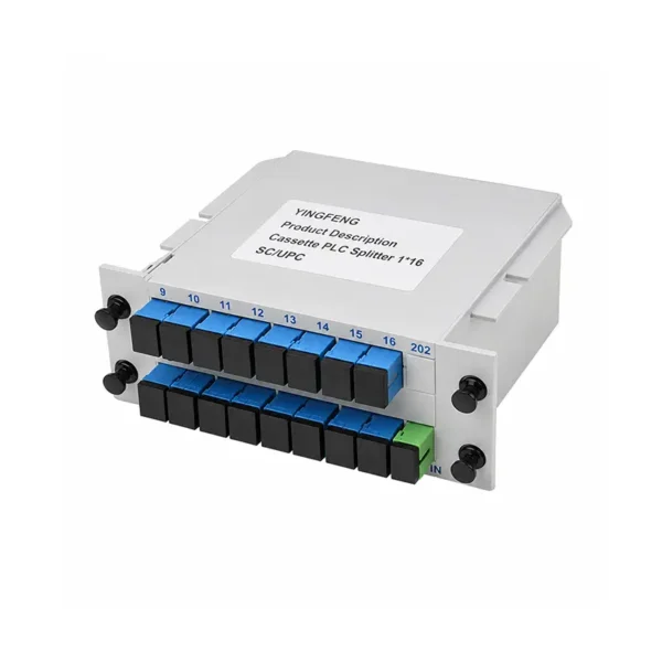 1x16 box plc fiber splitter