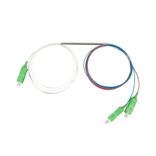 1x2 Mini Tube PLC Splitter