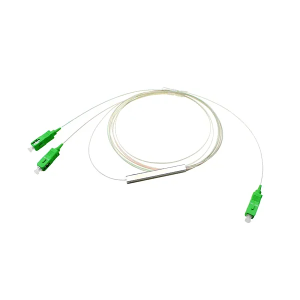1x2 Mini Tube PLC Splitter