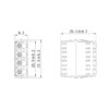 مقاس محول LC quad apc upc UPC