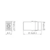 sc simplex apc upc fiber optic adapter