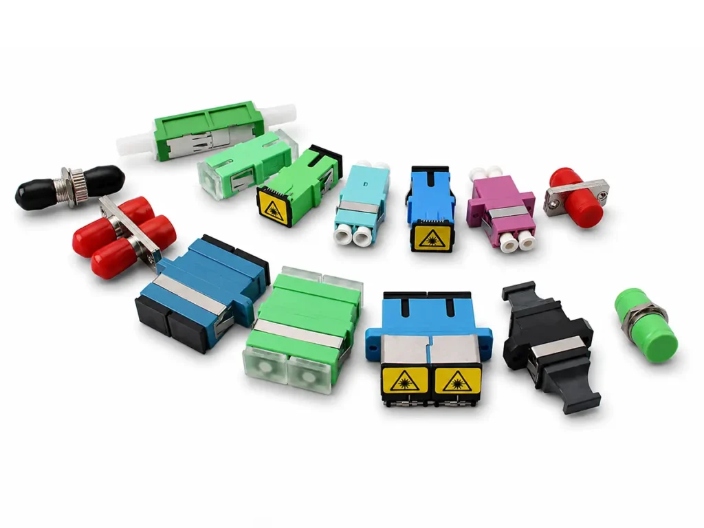 adaptadores de fibra óptica