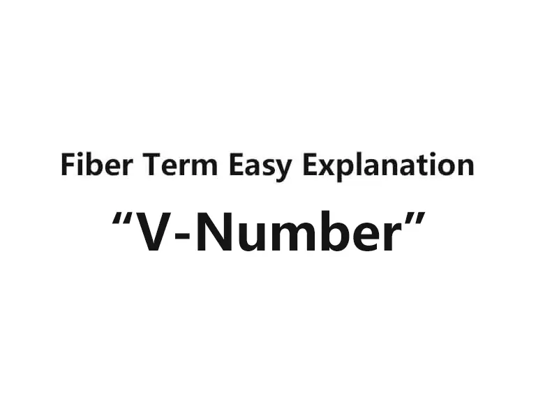Explicação do termo da fibra - Número V