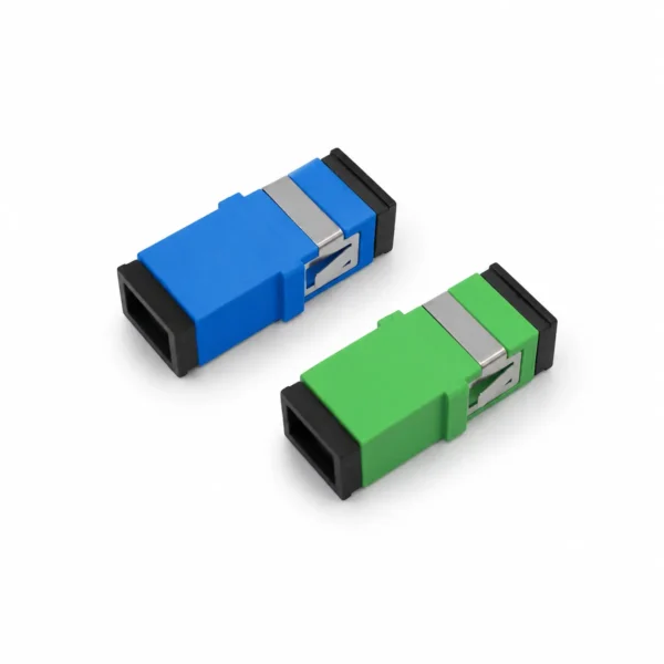 sc simplex apc upc fiber optic adapter