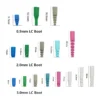 Capuchons de connecteurs LC pour assemblages de câbles de 0,9 mm, 2,0 mm et 3,0 mm, disponibles en différents modèles