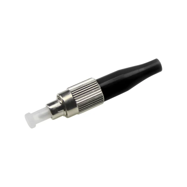 FC UPC single-mode fiber optic connector with green boot for 2.0mm or 3.0mm cable