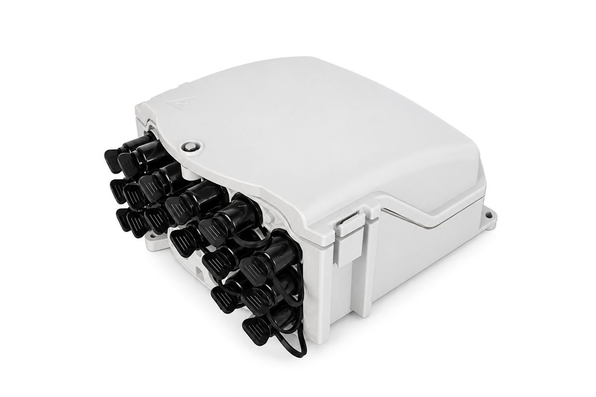 16 cores fiber optic distribution box