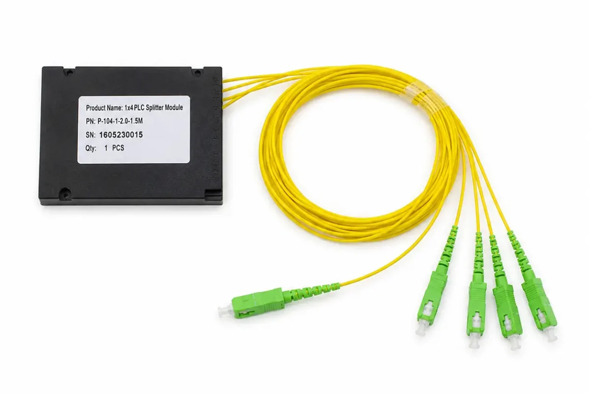 1x4 module plc splitter