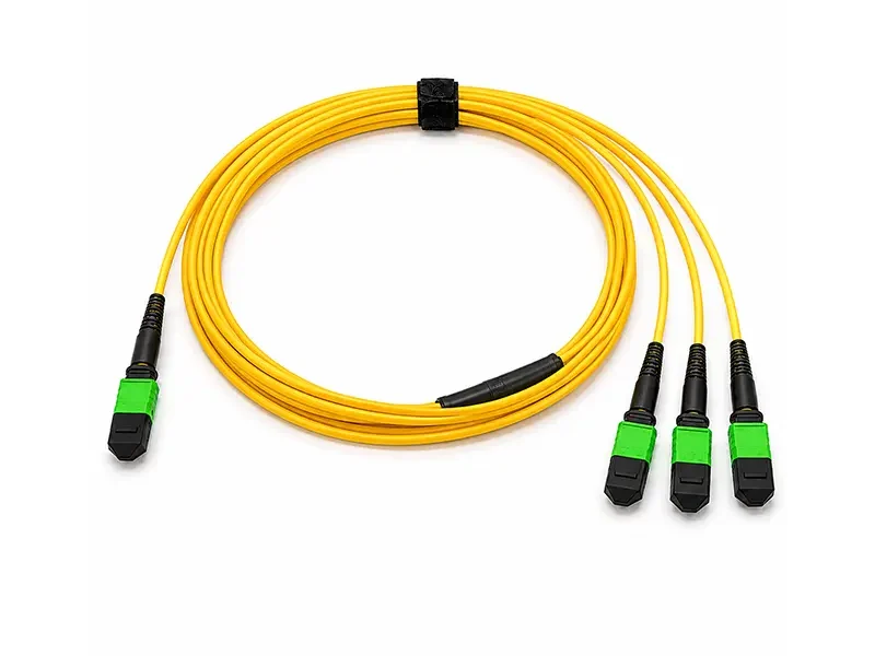 mto-24 to 3xmpo-8 singlemode fiber breakout cable